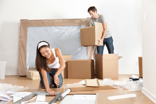 Careful handling of furniture during a Goddington home move