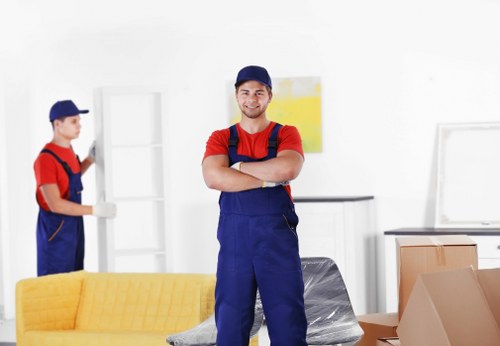 Man and van moving service covering flats and houses around Goddington