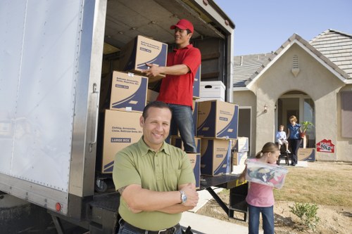 Professional packing services for a home move in Goddington