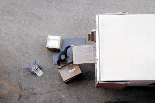 Careful packing and wrapping of furniture by local removalists