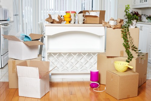 House removal service for a residential property in Goddington