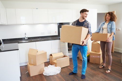 Apartment removal with careful handling on stairs and shared access
