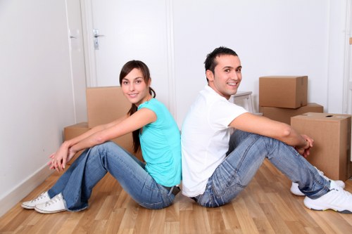 Reusable household goods prepared for charity donation