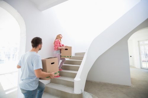 Local team collecting bulky furniture in Goddington