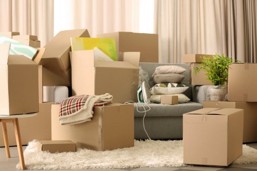 Van transport for business and household items near Goddington